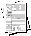 Character sheets